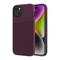 AXS PROTech Plus Dual-Layered Anti-Shock Sleek Case for Apple iPhone 15 - Sangria-Drop resistant up to 10 feet