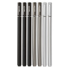 Gry Mattr Black Gel Pens, Translucent, 7/Pack-Black ink