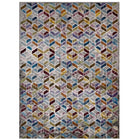 Modway Laleh Geometric Mosaic Area Rug - 4 ft W x 6 ft L - Multicolored-Tessellated Geometric  Mosaic Area Rug