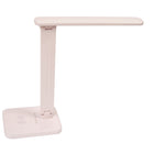 Simply LED Desk Lamp with Wireless Charger - Pink-Three adjustable temperature light settings (2700K / 4000K / 6500K), dedicated on/off switch