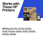 HP 68e EvoMore Original Ink Cartridge -  High Yield - Black -Cartridge yield (approx.): 320 pages