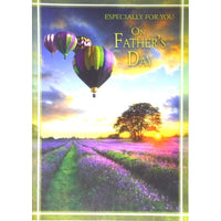 Mill Brook Studio 5-3/8" x 7-3/4" Father's Day Greeting Cards/Envelopes - Hot Air Balloons - 18 Pack-Premium quality greeting cards