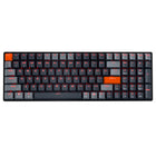 Adesso EasyTouch 1200 Compact RGB Mechanical Keyboard – 100-Key, Wired/Wireless/Bluetooth, QMK/VIA, Red Switches, Copilot Key-Hot-Swappable Mechanical Switches: Easily replace Red switches without soldering to personalize your typing experience