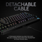Logitech G Pro Mechanical Gaming Keyboard - Black-1.34"H x 14.21"W x 6.02"D
