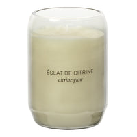 Gry Mattr Glass Candle - 10 oz - Citrine Glow-10 oz glass candle