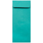 JAM Paper #12 Policy Envelopes, 4.75 x 11, Brite Hue Sea Blue Recycled, 1000 Pack (3156397B)-Sea blue