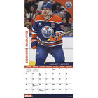 DateWorks 2026 16-Month Wall Calendar - 12" x 12" - Edmonton Oilers - Bilingual-September 2025 - December 2026