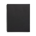 TRU RED Large Soft Cover Ruled Notebook - Black-Large size (8.5" x 11")