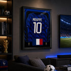 Frameworth Official FIFA World Cup 2026 France Kylian Mbappe Framed Replica Jersey - 25.75" x 33.75"-8