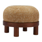 Zuo Gome Ottoman - Oat Yellow-3 year limited warranty