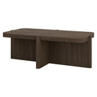 Hudson&Canal Laguna Rectangular Coffee Table - 45" W - Brown Oak-Tabletop features a weight capacity each of 50 lbs