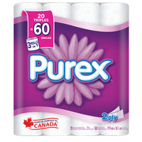 Purex 2-Ply Triple Roll 20=60 - 20 Pack-2 ply