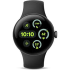 Google Pixel Watch 3 - 41 mm - Bluetooth/Wi-Fi - Matte Black Case - Obsidian Band-Bigger display, Brighter screen: Twice as bright, 10% more display and more responsive than before - the Actual screen is designed to make it easy to see your stats and info