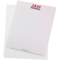 JAM Paper Plastic Sleeves - 9" x 12" - Clear - 12 Pack-Plastic Sleeves are great for holding, protecting, and organizing important documents, job tickets & orders, invoices and more!