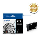 Epson T212 Ink Cartridge - Standard Capacity - Black-Brilliant prints on both plain and glossy paper