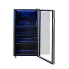 Danby 3.5 cu. ft. Free-Standing Beverage Center - Platinum-Customize for your space with reversible door hinge for left-or right-hand opening