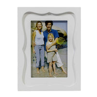 Splash Photo Frame - 4" W x 6" H - White-4x6