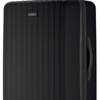 Bugatti Tokyo Collection 30.25" Hardside Checked Spinner Luggage - Black-Made of ABS/PC