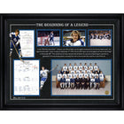 Darryl Sittler First Goal Collage - Framed Print - 36" x 28"-Premium print framed