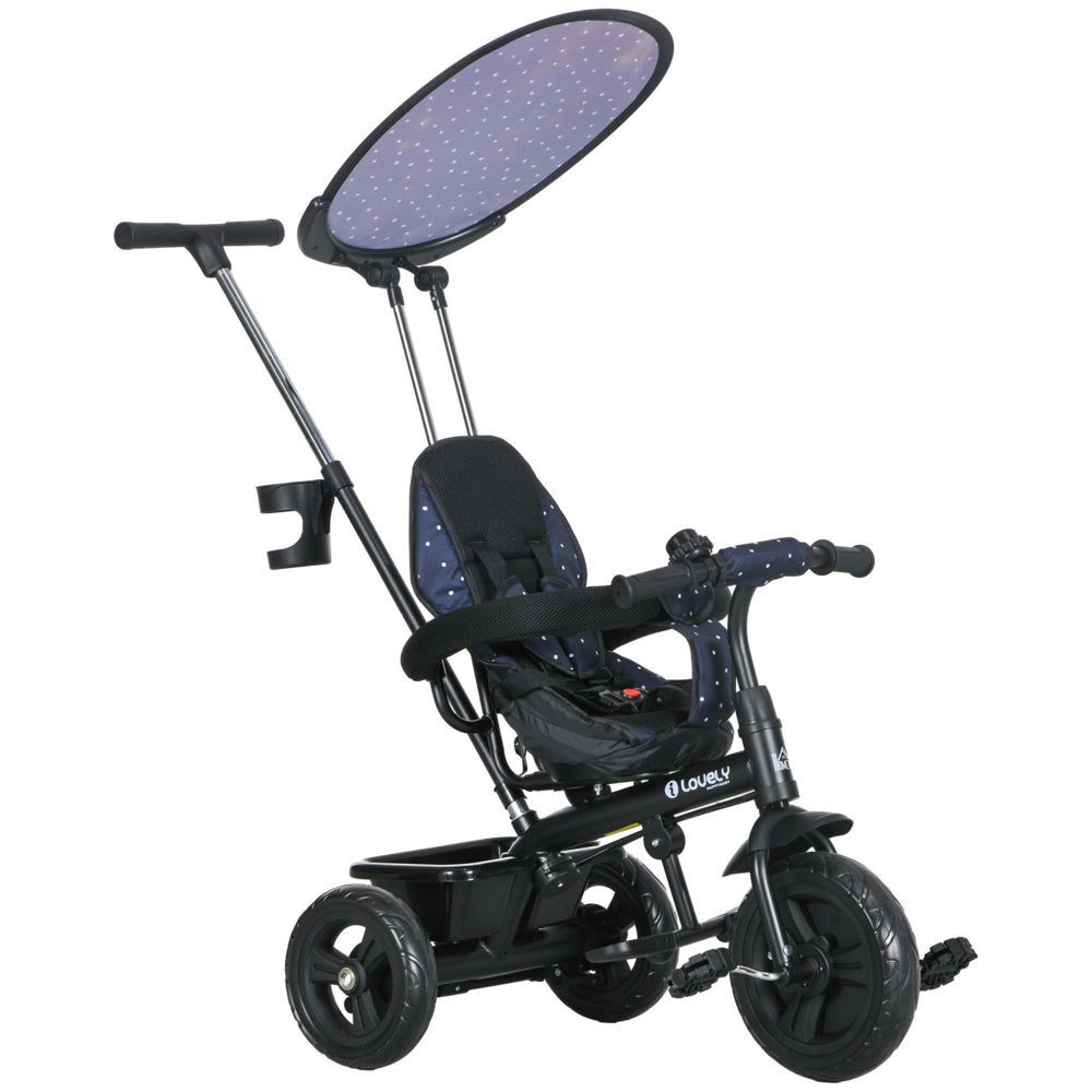 ディアラバ　ルキ　Millennium Children Qaba 6-in-1 Kids Tricycle with Removable Handlebar and Canopy