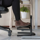 IntekView - FR300 Repose-pieds en acier réglable en hauteur avec poignée-Dimensions: 15,7 po L x 13,3 po H x 14,4 po P
