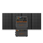 Bluetti Premium Series AC240P Portable Power Station, B210P Expansion battery with PV350 Solar Panel Bundle-Faster Charging:  Ready to go within 1 hour with AC Turbo Charging or PV charging.  Tap into abundant energy of the sun through efficient PV charging.
