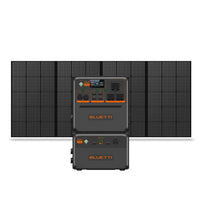 Bluetti Premium Series AC240P Portable Power Station, B210P Expansion battery with PV350 Solar Panel Bundle-Faster Charging:  Ready to go within 1 hour with AC Turbo Charging or PV charging.  Tap into abundant energy of the sun through efficient PV charging.