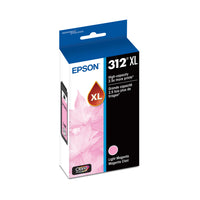 Epson T312XL620 Claria Photo HD Ink Cartridge - High Capacity - Light Magenta-Superior photo quality