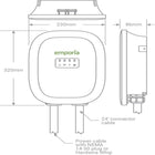 Emporia Classic Level 2 48A EV Charger with 24' Cable - NACS (TESLA) - Hardwired - White-8