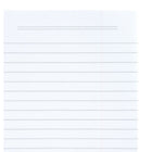 Hilroy Twilight Bloom Notebook - 10-1/2" H x 8" W - 160 Pages - White-6