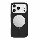 Blu Element Silicone Compatible with MagSafe Case for iPhone 17 Pro Max - Black-Raised Edges to protect the camera and screen