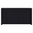 Hudson&Canal Piedmont 56"W Console Table - Black Grain-Table is made of high-quality and durable MDF and PVC materials