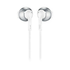 JBL Tune 205BT Earbud Headphones, Silver-The soft, ergonomically shaped earbuds allow you to enjoy your music in full comfort
