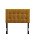 Modway Emily Fabric Upholstered Twin Size Headboard - Copper-Assembly Required