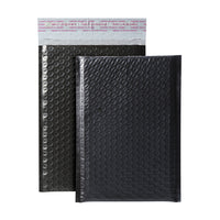 Quality Park Poly Bubble Mailers With Redi-Strip Peel Off Closure - 9" L x 6" W - Black - 8 Pack-You'll receive an 8 pack of 9" L x 6" W black bubble mailers with an easy peel off closure