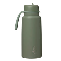 b.box - Insulated Flip Top - 1L - Olive-Stay refreshed all day – triple layer insulation keeps drinks cold for up to 46 hours