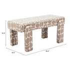 Zuo Blato Bench - Multicolor-7