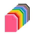 Astrodesigns 65lb Cover Paper - 4.5" W x 6.5" H - Creative Collection - 18-Colour - 72 Pack-Coloured Cardstock is the perfect option for card making, crafts, matting of your favourite photos, and more