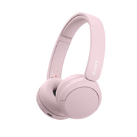 Sony WHCH520 Wireless Headphones with Microphone - Pink-With up to 50-hour battery life and quick charging, you’ll have enough power for multi-day road trips and long festival weekends.