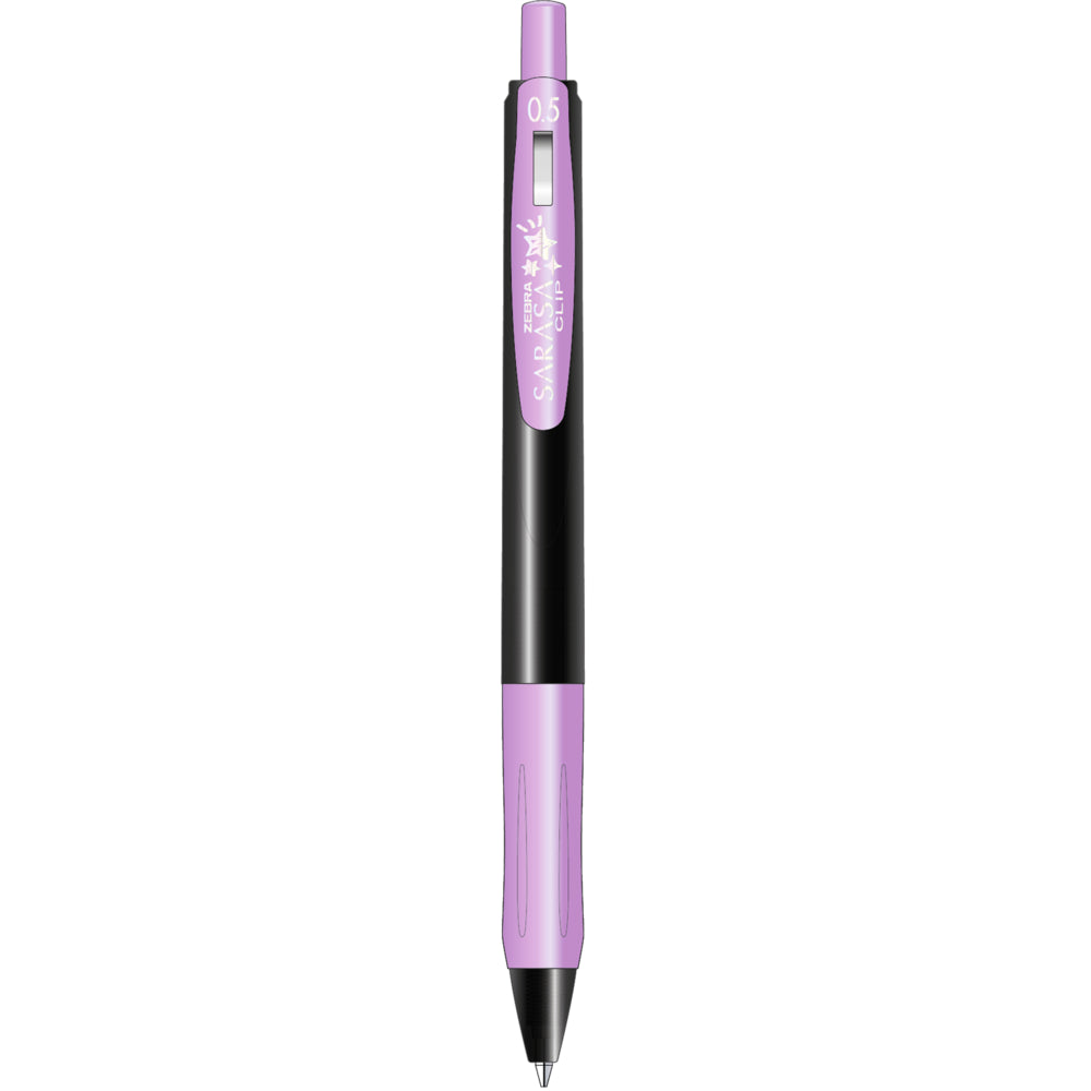 Zebra Sarasa Clip Decoshine Gel Retractable Pen - Purple | staples.ca