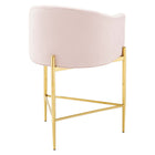 Modway Savour Tufted Counter Stool - Pink-Counter-Height Bar Stool Weight Capacity: 300 lb