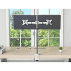 ShoppingAll SA-D290 Adjustable Dual Monitor Standing Mount for Monitors Up To 32" - White-6