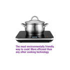 Salton Induction Cooktop with Temperature Probe-10 Cooking Levels – Temperature range: 60°C (140°F) to 240°C (465°F)  