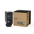 Ecotone Lexmark 71C1HM0 Reman Toner Cartridge - High Yield - Magenta-High-yield design helps reduce cartridge replacements and printing costs