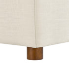 Modway Commix Down Filled Overstuffed Ottoman - Light Beige-8