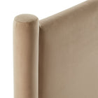 Modway Rael Performance Velvet Full Headboard - Taupe-5
