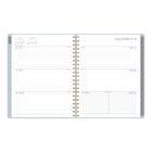 Mead 2026-2027 Dream Lines Weekly/Monthly Academic Planner - 11" H x 8-1/2" W - Grey - Bilingual-Special pages include an intro page, 2 reference calendars, important dates, 2 future planning, a holiday list, 5 contacts, 6 passwords and 10 notes