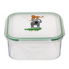 Pep Rally - Locking Lid Food Container - Wild at Heart-Secure locking lid helps prevent leaks