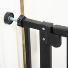PawHut 29-32 Inch Pet Gate with Cat Door-This safety gate for stairs allows the door can swing in both directions