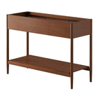 Modway Zaire 48" Single Sink Compatible Bathroom Vanity Cabinet - Walnut-Sink Basin and Fixtures Not Included